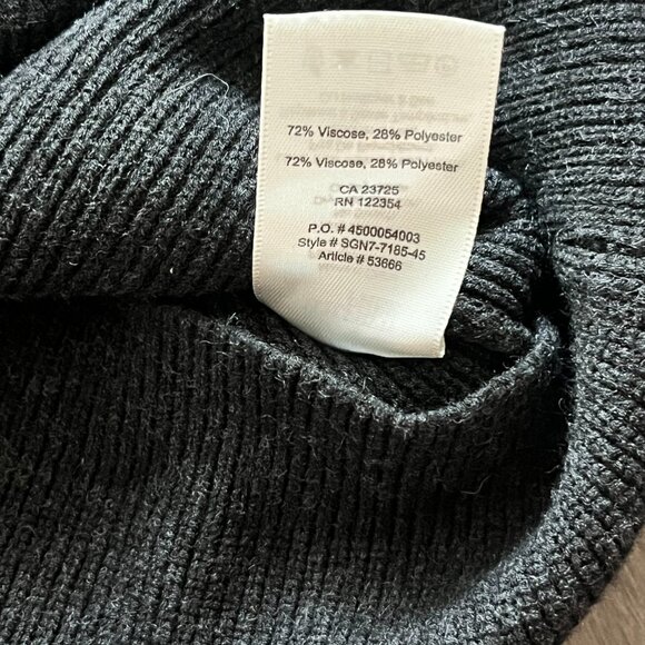 BNWOT WILFRED FREE Dark Grey Knit High-Waist Midi Bodycon Skirt (from Aritzia) - Picture 7 of 10